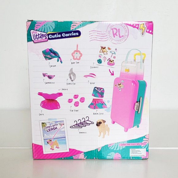 Real Littles Toys Real Littles Backpack And Cutie Carries Pet